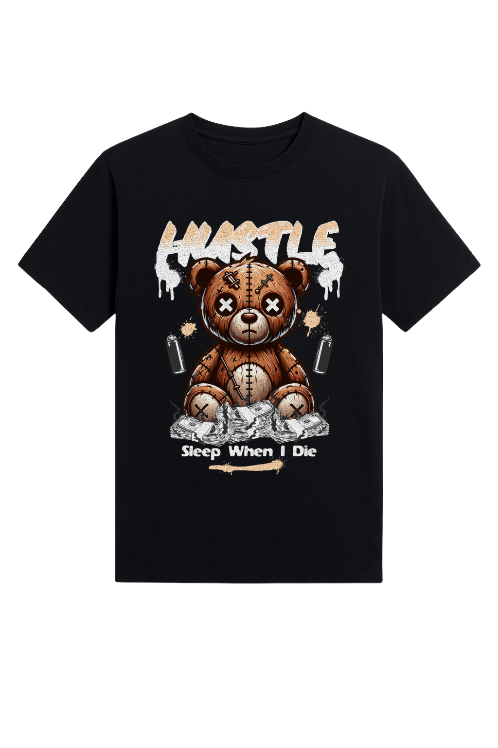 Hustle Bear Tee