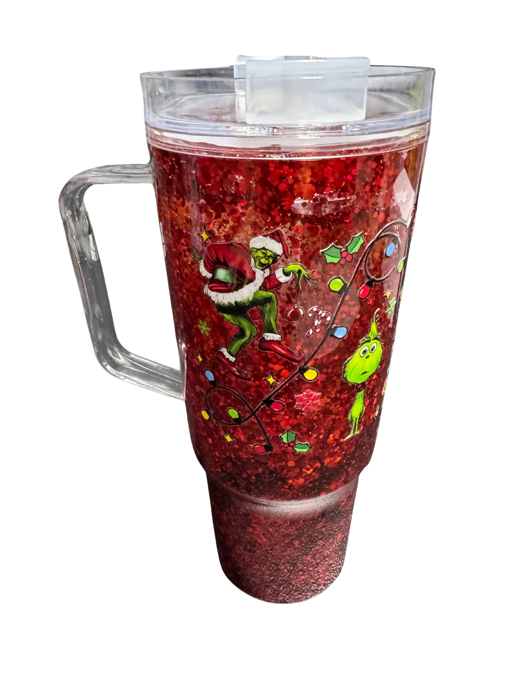Grinch Red 40 oz Tumbler