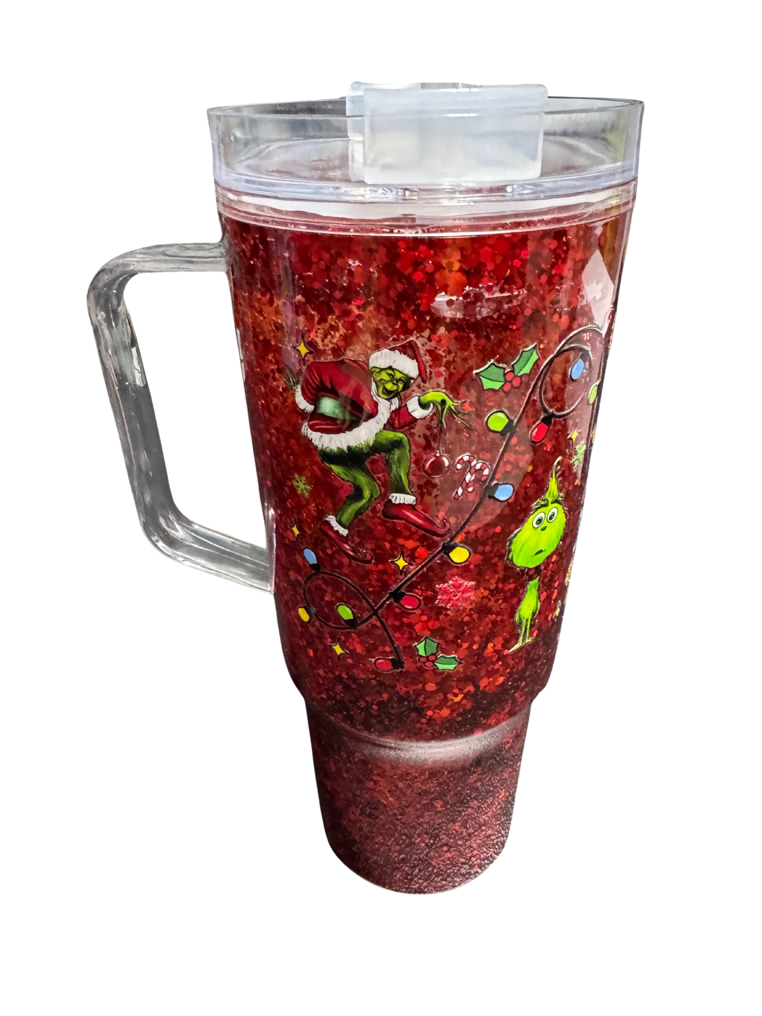 Grinch Red 40 oz Tumbler