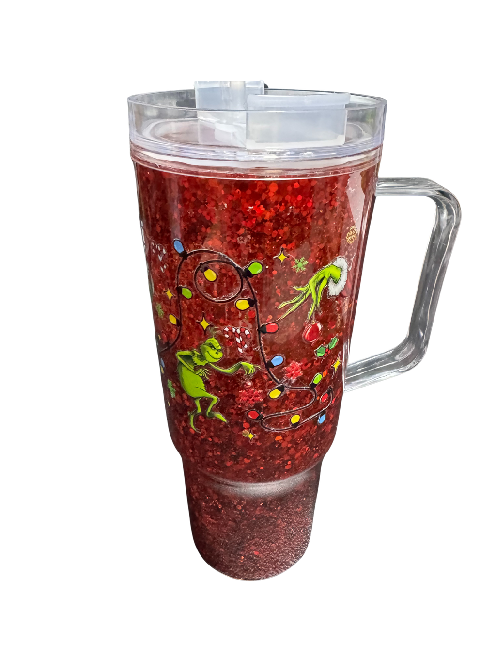 Grinch Red 40 oz Tumbler