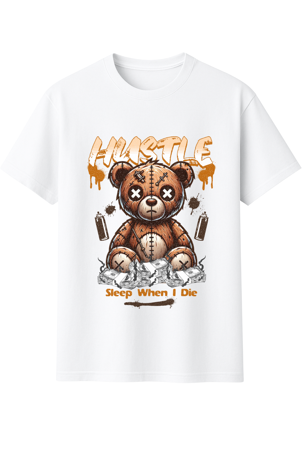 Hustle Bear Tee