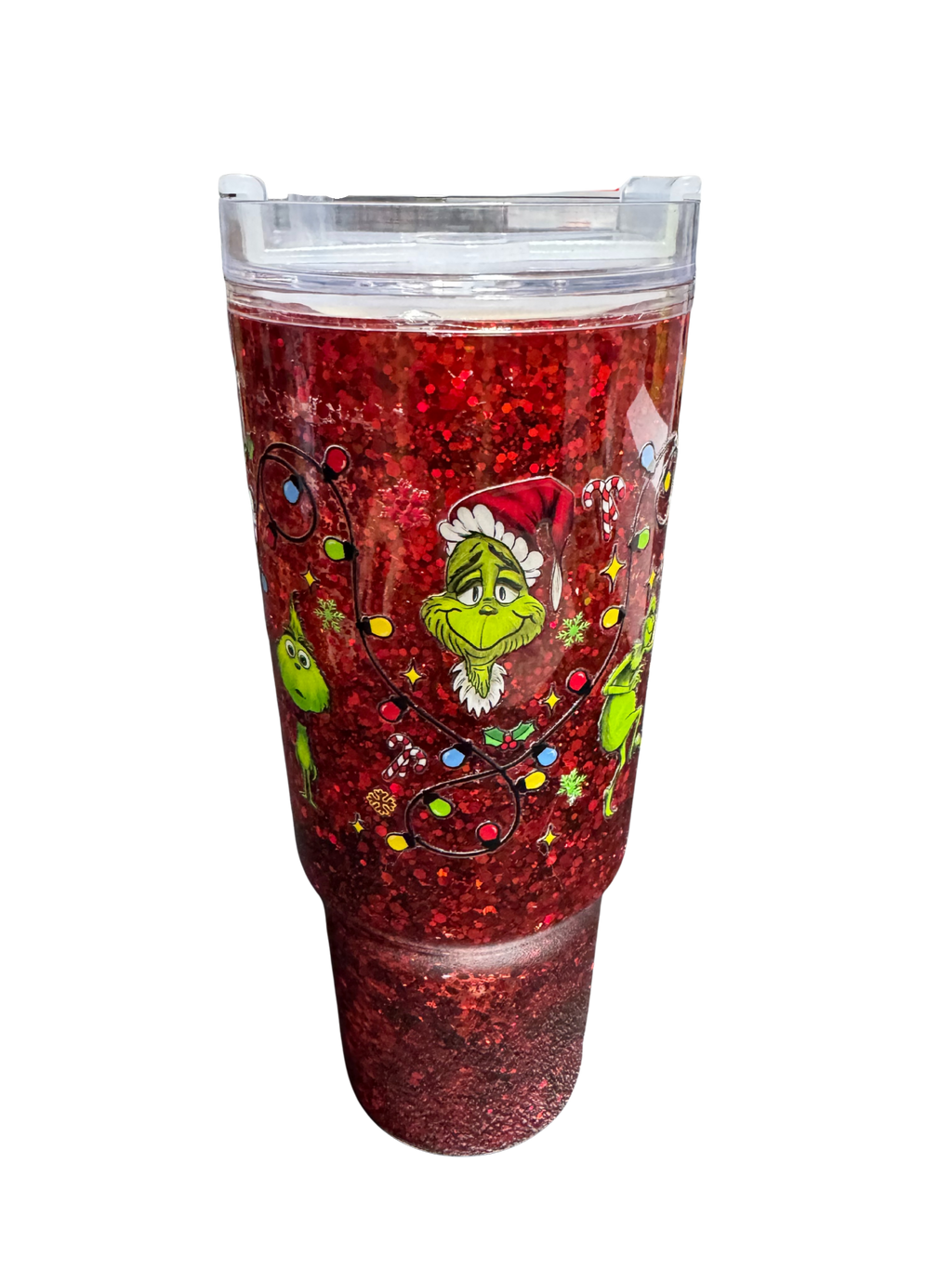 Grinch Red 40 oz Tumbler